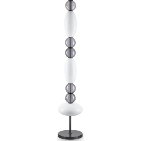 Piantana Da Terra Contemporanea Lumiere Metallo Nero Led 58W 3000K Ip20 (1/2)