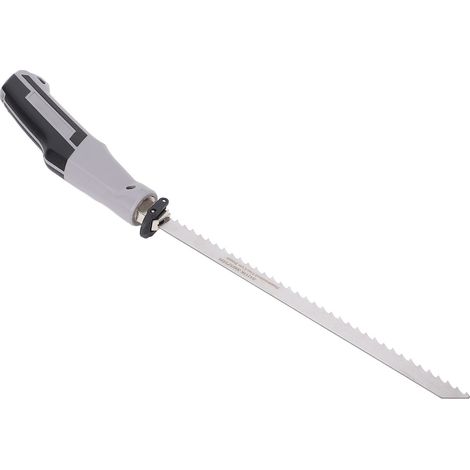 Scie à main avec lame en acier inoxydable et poignée ergonomique en TPR pour la taille du bois, la coupe des tuyaux en plastique, des os et de la viande. (1/5)