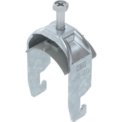 Outil de l'électricien obo bügelschelle acier galvanisé 34-40mm