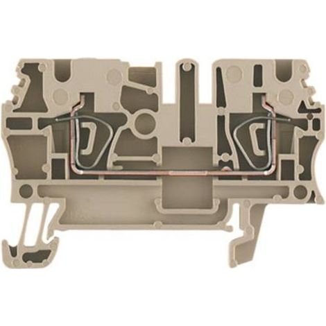 Connettore ZDU 2.5 24A 2.5mm2 beige scuro 1608510000 (1/2)