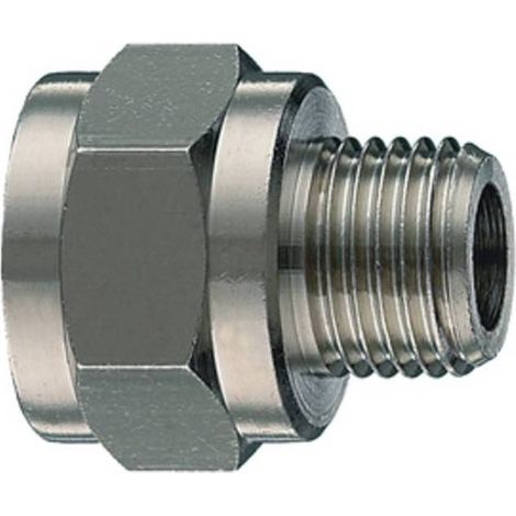 10 x ANI 33/R7 RIDUZIONE P/RACCORDI ARIA COMP 1/4 M 3/8 F