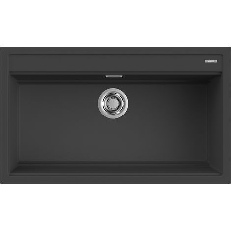 Lavello Elleci Incasso 1 vasca 86x51 Best 360 Granitek Antracite LGB36059