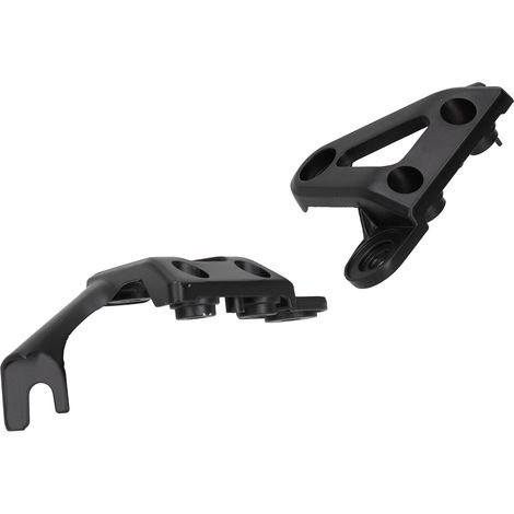 Support de Montage pour Phare, Paire de Supports Noir Compatible Honda Hornet 900 CB900 919 CB400 VTEC 1 2 3 4 (1/5)