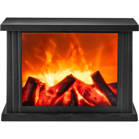ZOLGINAH Lámpara LED para chimenea con efecto de llama, decoración del hogar (grande) (1/5)