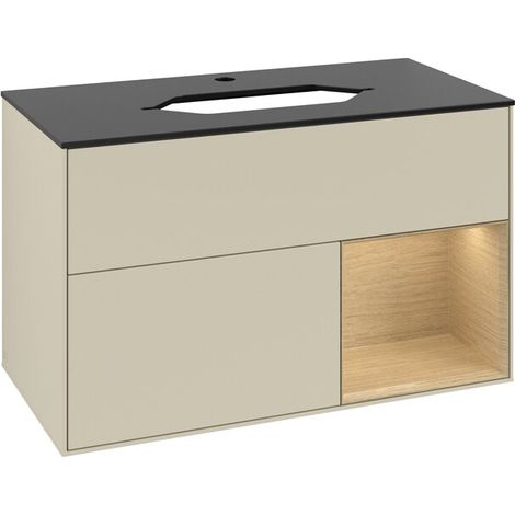 Villeroy & Boch F252PCHJ Meuble bas de lavabo Finion F25 (1/2)