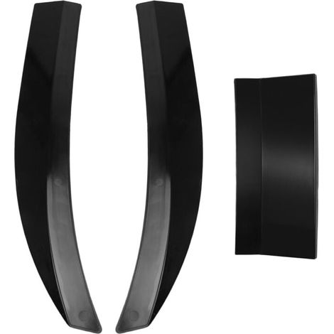 Aileron Universel de Voiture, Accessoires RéGlables D'Aile Queue Toit LèVre Becquet Coffre ArrièRe, Noir (1/4)