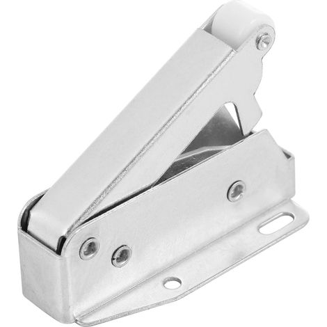 Lot de 6 verrous porte placard argentés à ressort (1/5)