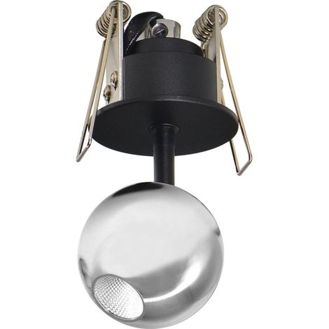 Mini Bora Spot Encastrable Led 4,5 W 38° 3000 K Argent - Design Orientable Et Anti-Éblouissement - Beneito & Faure (1/4)