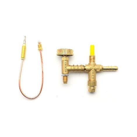 KIT VALVOLA DI SICUREZZA CON TERMOCOPPIA- Per fornelloni Metano- GNALI- pezzi 1