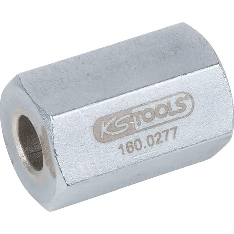 Écrou, six pans extérieurs 19 mm, diamètre intérieur 6 mm 160.0277