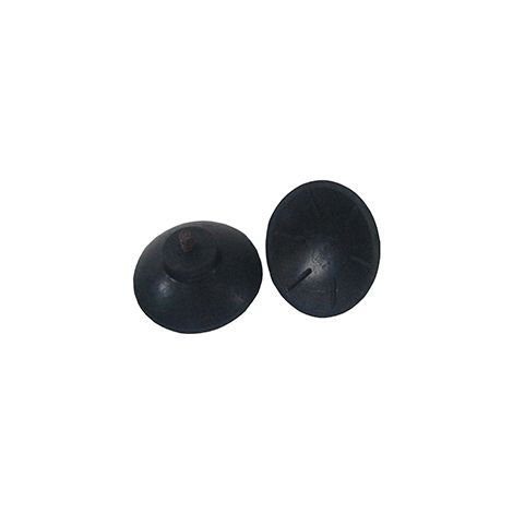 Jeu De 2 Ventouses En Caoutchouc Pour Pince Attrap'tout 9506501, 9506502.