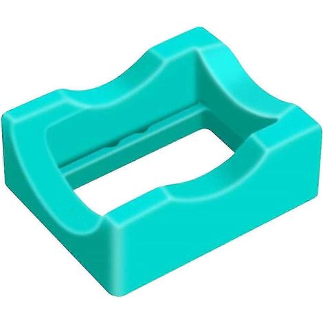 Support pour tasse avec fente, petit support portable, antidérapant, pour gobelets et tasses.-Blue