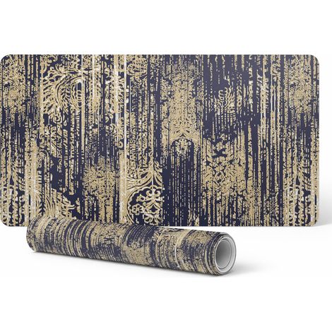Alfombrilla de escritorio para dise帽adores gr谩ficos y dise帽adores, adornos verticales, 100x50 cm.