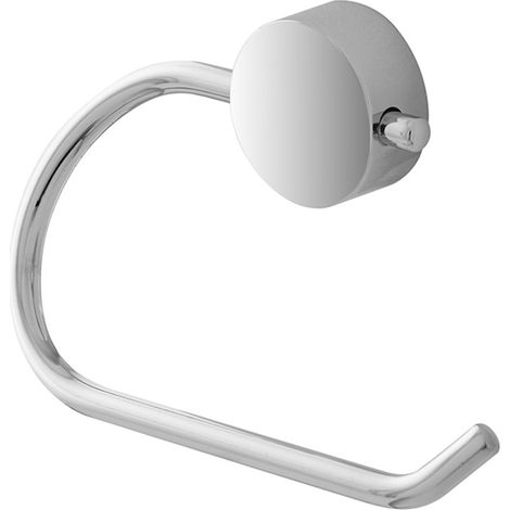 Inbagno Set Accessori Bagno a Muro in Acciaio Cromo Doppio Fissaggio Tasselli e Biadesivo 3M (11x9) (1/3)