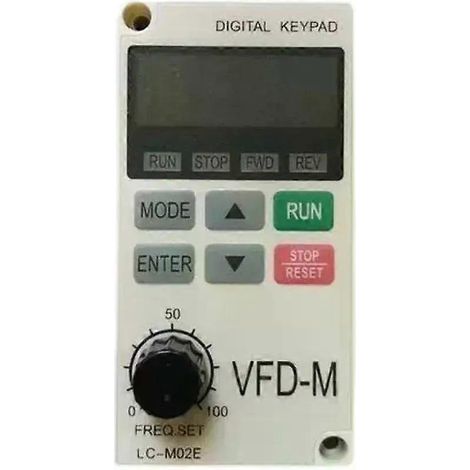Compatible avec les variateurs de fréquence Delta, panneaux de commande, variateurs de fréquence série M, clavier numérique universel LC-M02E LC-M2E-JXLGV (1/4)