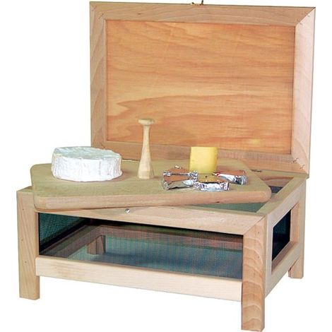 MASY - Fromager avec plateau hêtre 22x34cm (1/3)