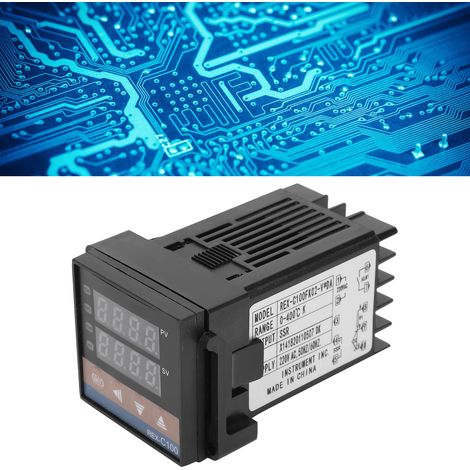 BERM@ 220V REX-C100FK02-VDA Temperaturregler, intelligenter und präziser Temperaturregler (1/5)