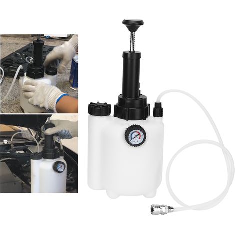 Pompe à vide extracteur d'huile moteur 3L pour vidange boîte de vitesses et liquide de frein, outil de purge pneumatique (1/5)