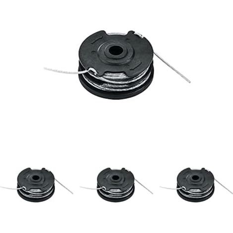 Compatible avec la recharge Bosch F016800351, kit de 4 bobines de fil pour coupe-bordures. (1/4)