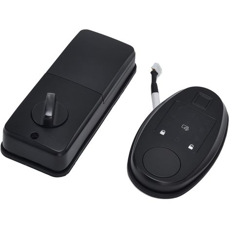 Serratura elettronica per porte, serratura virtuale con password ad alta sensibilità e riconoscimento delle impronte digitali, progettata per hotel, appartamenti e altro ancora. (1/5)
