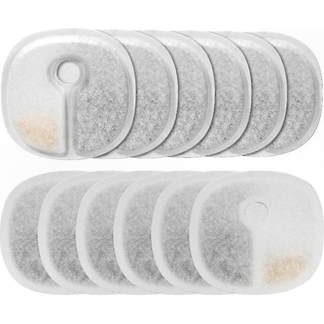 Ersatzfilter für Trinkbrunnen für Haustiere, 12er-Packung (1/5)