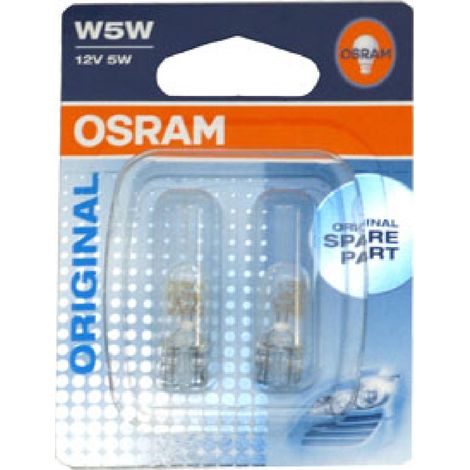 Ampoule OSRAM Originale W5W 12V 5W W2.1x9.5D
