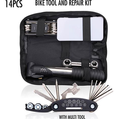 DUNLOP Fahrrad-Werkzeug-Set, 14-teilig (1/5)