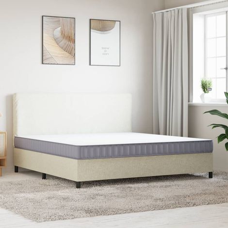Maison Exclusive - Materasso in Schiuma Mediamente Morbido 200x200 cm (1/5)