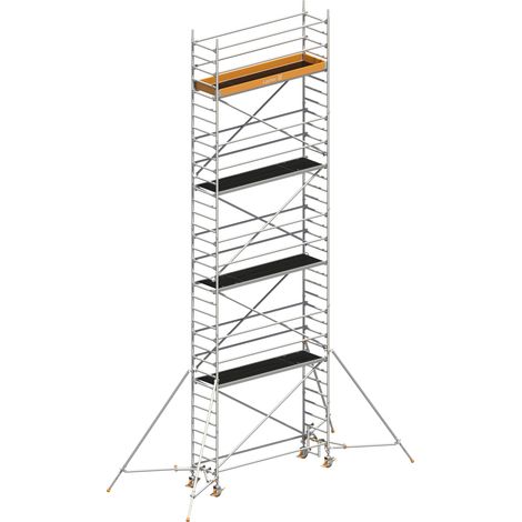 Layher Rollgerüst Uni Standard P2 mit Gerüststützen 10,20m AH (1/4)