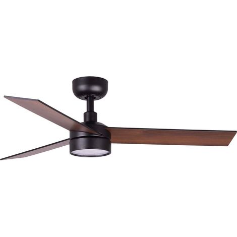 RUDDER 3 S Ventilator schwarz/Nussbaum 20W SWT