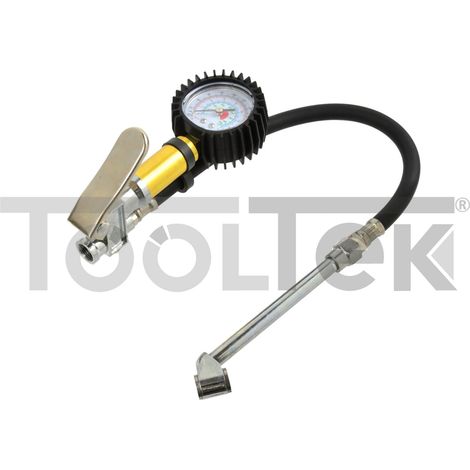 PISTOLA GONFIAGGIO MANOMETRO COMPRESSORE DOPPIA USCITA G01112 (1/5)