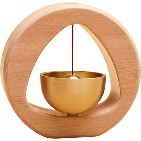 Timbre decorativo de madera - Imán para puerta - para entrada, pared, tienda, armario, negocio, residencia