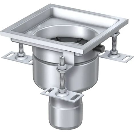 ACO Desagüe compacto Variant CR DN70/90 Grados/ 1,6l/s/ V2A/Marco 200x200, 9579.00.10