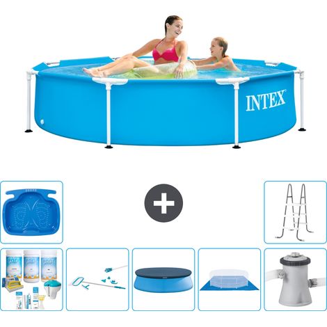 Intex Piscine Tubulaire Ronde - 244x51 cm - 8-pièces  S20396