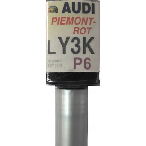 Retoque de pintura para coches Audi LY3K P6 piemontrot PARA ARAÑAZOS 10 ML ARA (1/5)