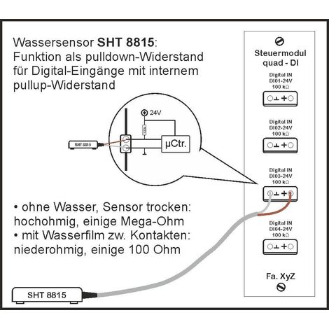 Schabus 200370 SHT 8815 Aktiver Wasser-Sensor für Digitaleingänge (1/5)