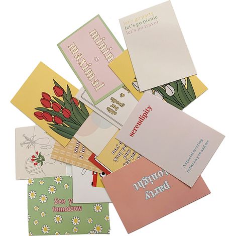 Decoración de pared con tulipanes geométricos coloridos 13 tarjetas fotográficas de papel a cuadros para dormitorios y salas de estar Decoración DIY y accesorios navideños (1/5)