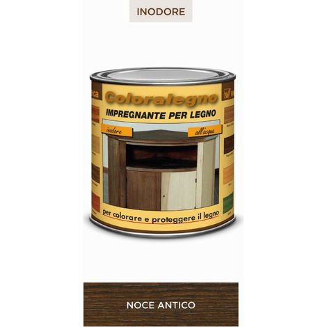 Coloralegno impregnante ml 250 noce antico - veleca (1/2)