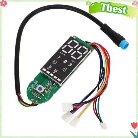 Circuit imprimé pour scooter électrique, remplacement du tableau de bord avec système de freinage double à 4 fils pour scooter (1/4)