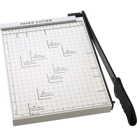 Meykey Professional Paper Cutter for Photo, Paper, Cardboard, A4 Size, White (1/5)
