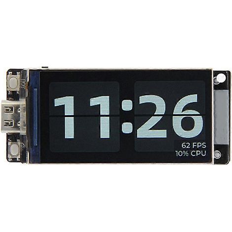 T-Display-S3 ESP32 S3 Entwicklungsboard mit 1,9-Zoll-ST7789-LCD-Bildschirm, WLAN- und Bluetooth-5.0-Funkmodul, 170 x 320 Pixel Auflösung (1/5)