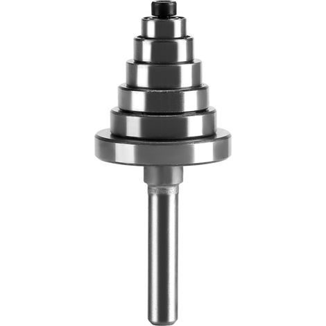 1/2" H - 1/4" Schaft-Nutfräser mit 7 Lagern für Massivholz, Spanplatten und Sperrholz (1/5)
