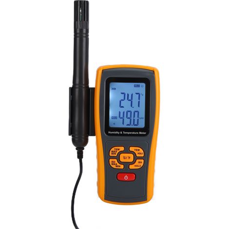 Thermomètre-hygromètre électronique portable, testeur de température et d'humidité pour l'industrie (1/5)