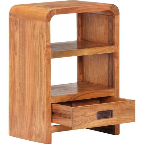 Maison Exclusive - Nachttisch 40x30x60 cm Massivholz mit Honigfar