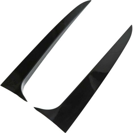 Spoiler laterali per lunotto posteriore, coppia di profili spoiler posteriori in ABS, sinistro e destro, nero lucido, per X3 F25 2011-2017 (1/5)