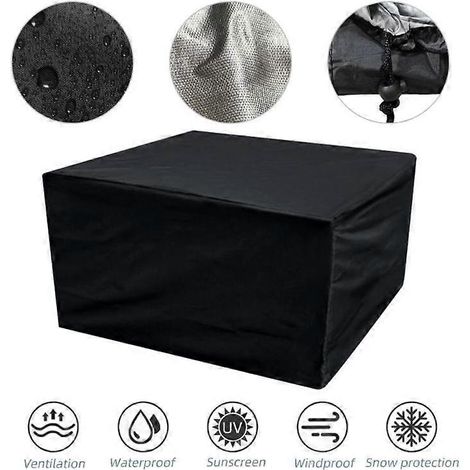 Housse de protection Table ronde de Jardin Haute qualité polyester 18 (1/4)
