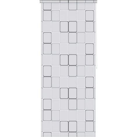 Maison Exclusive - Tenda a Rullo per Doccia 80x240 cm Quadrati