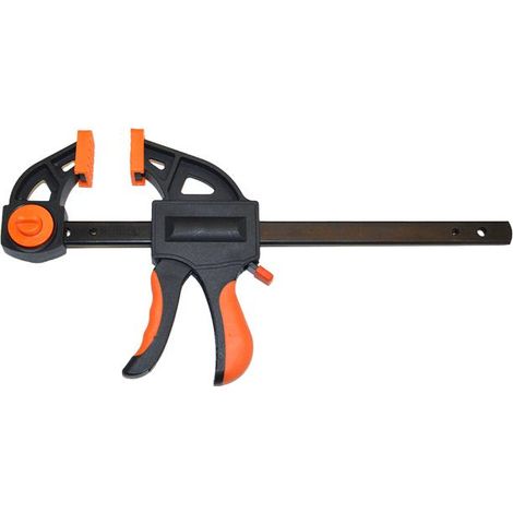 FUXTEC Schraubklemmen-Set für Werkbank 35,9cm lang Klemmkraft von 45Kg FX-WB