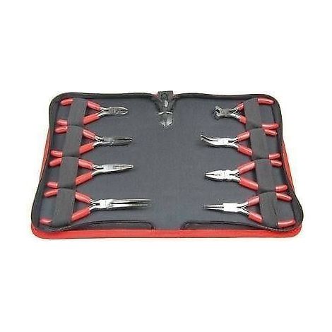 US PRO Tools 8 Piece Mini Pliers Plier Set Snips Long Nose Bent Nose NEW 1997