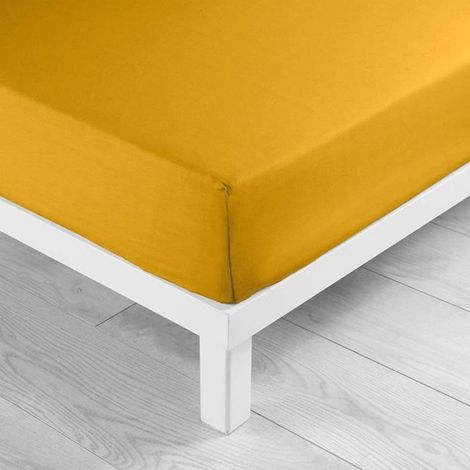 Housse De Couette - 240 x 220 cm - 100 % Coton - Fermeture Par Pressions - Bleu - 1 Pièce (1/5)